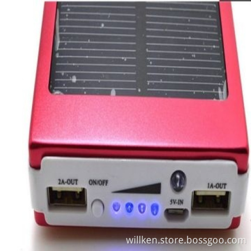 Solar Power Banks, High-capacity, 13,800mAh Charging for Tablets, iPad, Mobile/MP3/MP4/Camera